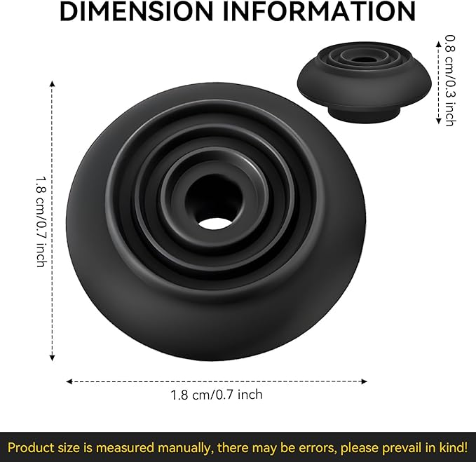 Coffee Maker Replacement Upper Needle Seal Silicone Gasket Compatible with Cuisinart Single Serve Coffee Maker for SS-10, SS-10P1, SS-5, SS-5W, SS-700, SS-700ENW, SS-6, SS-780, and SS-780PC