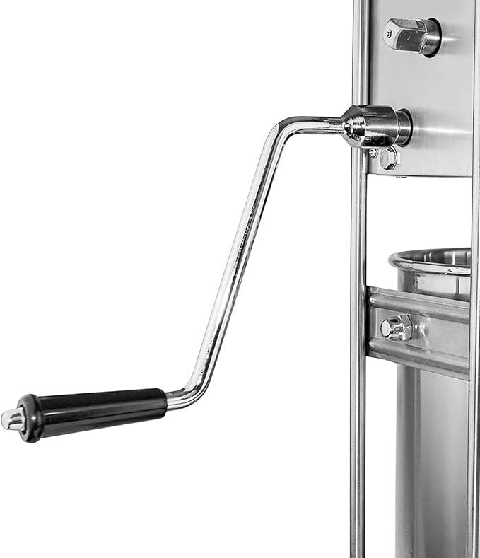 ALDKitchen Sausage Stuffer | Manual Control | 5L / 7L / 10L | Vertical Sausage Machine (7L)