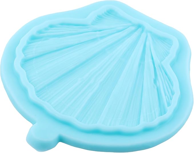 Clam Shell Fondant Silicone Molds for Cake Decoration Cupcake Topper Chocolate Candy Gum Paste Polymer Clay