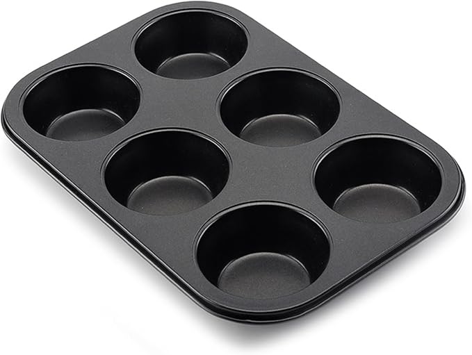 Cast Iron Popover Pan Mini Popover Pan Yorkshire Pudding Tin for Oven Baking, Frittatas, Muffins, Quiches, Pudding Cakes