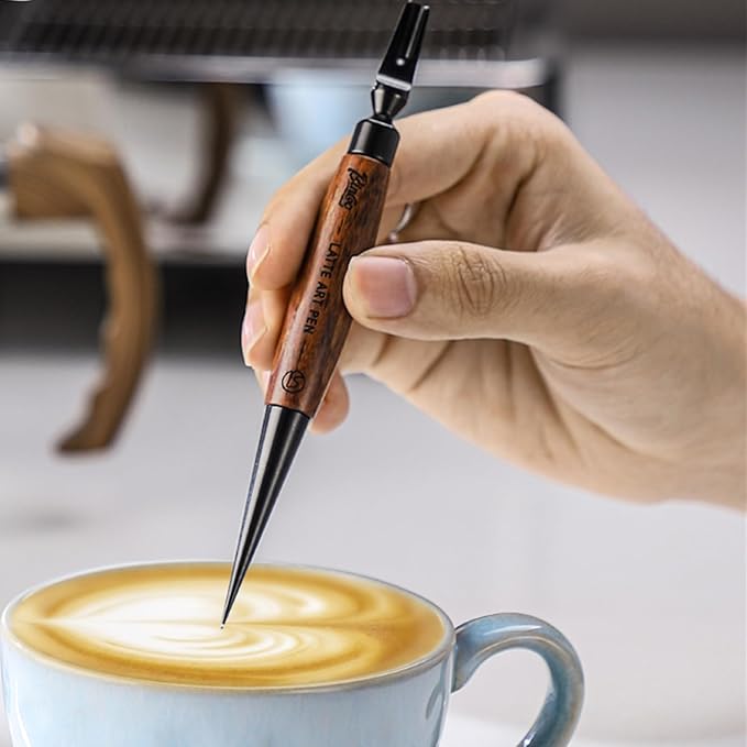Bincoo Star Milk Frothing Pitcher 21oz/600ml,Espresso Steaming Pitcher,Espresso Machine Accessories,Milk Coffee Cappuccino Latte Art Pen for Home Coffee Bar