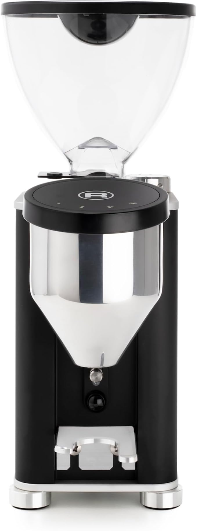 Diletta Bello+ Espresso Machine (Black) Bundle w/Rocket Espresso Giannino Espresso Grinder (Black/Wood)