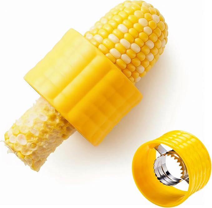 Corn Stripper, Durable Corn Peeler, Easy-Grip Handle for Effortless Use, Easy Cleaning, Versatile Corn Plane for Fresh/Sweet Corn for Kitchen,Outdoor,BBQ,Suitable for Making Corn Juice