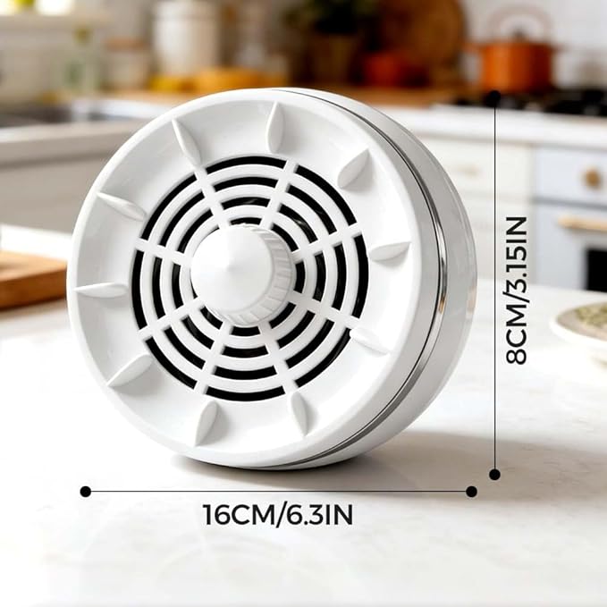 Fruit and Vegetable Washing Machine, Waterproof Fruit and Vegetable Cleaner, Rotatable Fruit and Vegetable Machine, The Fruit Cleaner Device Automatically Turns on in The Water (White)