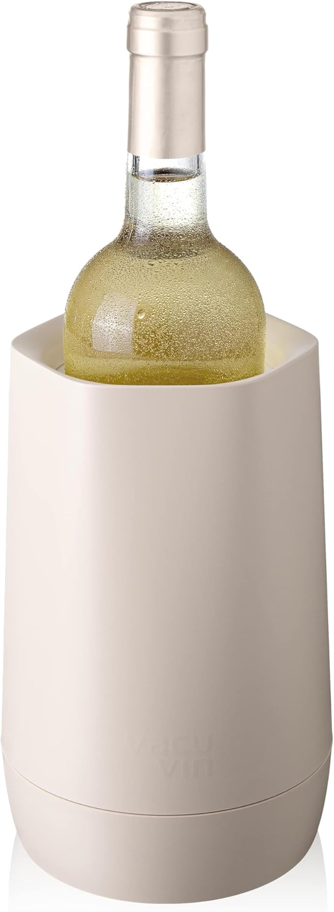 Electric Wine Opener & Hexo Wine Chiller – Sand-Toned Set for Effortless, Stylish Entertaining