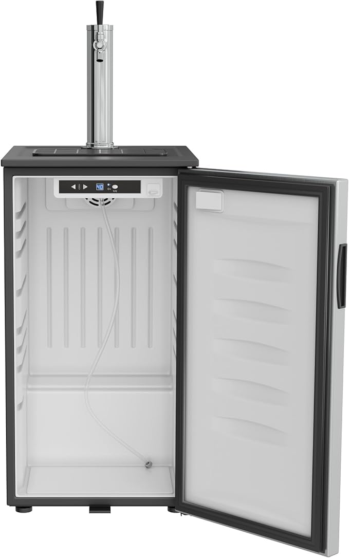 EdgeStar KC1000SS Craft Brew Kegerator for 1/6 Barrel and Cornelius Kegs
