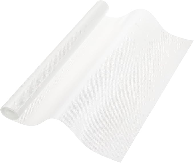 uxcell 11.8IN x 5.9FT Silicone Baking Mat Rolls, Heat Resistant Baking Mats, Non-Stick Pastry Mats, Non-Slip Countertop Mats, Refrigerator Liners White