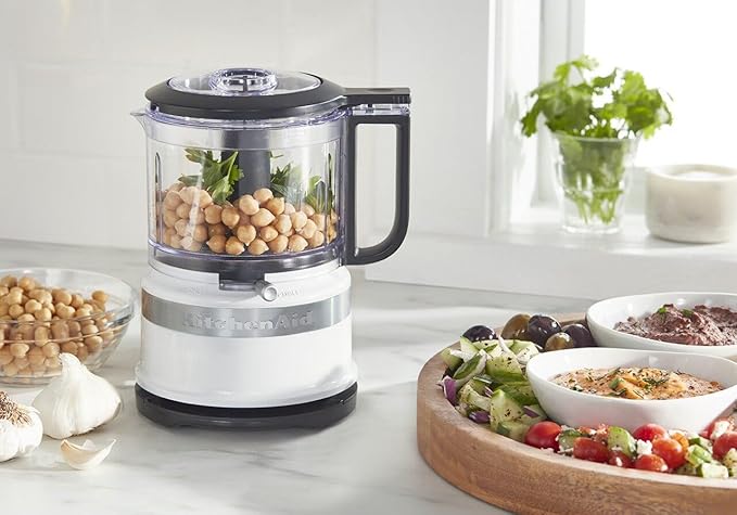 KitchenAid KFC3516WH 3.5 Cup Food Chopper, White (Pack of 2)