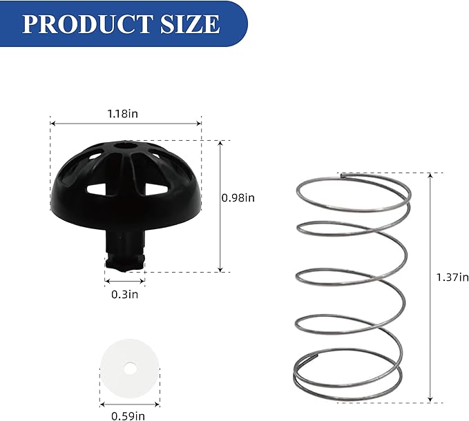 Coffee Machine Brew Basket Bottom Spring Loaded Stopperkits Fits for Mr. Coffee Black and Decker Hamilton coffee maker parts,Coffee Machine Accessory 990117900 990237500