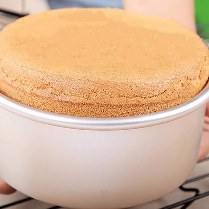 Cake Tin， Non-Stick Cake Mould, Baking ToolsBaking Mold,Cake Mould,Baking 2pcs 8inch Alloy Cake Pan Round Cake Mold Tray Non-Stick Baking Mould with Removable Bottom for Chirtmas Party Pans (Color : P