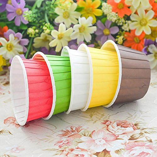 100 Pack Colourful Cake Baking Cups Muffin Cases Paper Heat Resistance Home Party