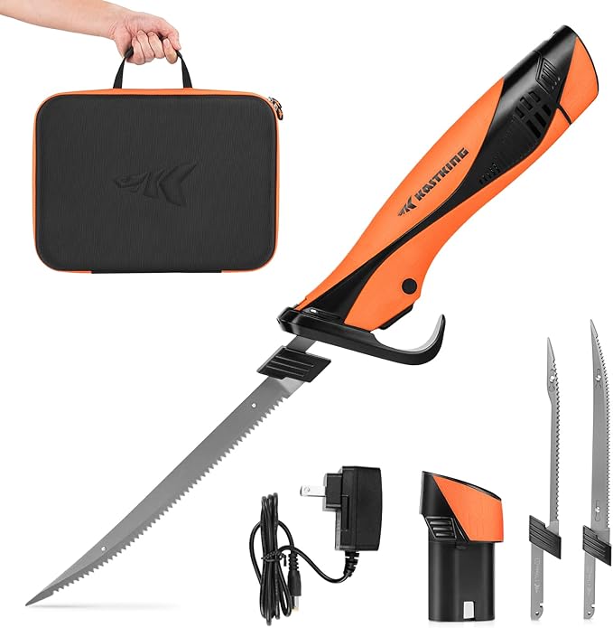 KastKing Cordless Electric Fillet Knife Speed Demon Pro 7" & 9" Blades