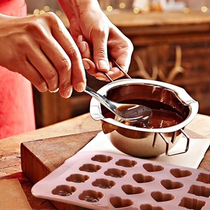 JOERSH 5PCS Silicone Chocolate Molds for Candy, Fat Bombs Snacks & Truffles, 9 Shapes 93 Cavities Candle Soap Wax Melts Mold (Square, Round, Heart, Star, Flower Shapes)