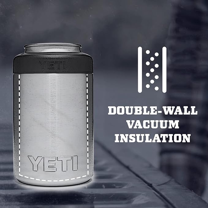 YETI Rambler 12 oz. Colster Can Insulator for Standard Size Cans, Charcoal (NO CAN INSERT)