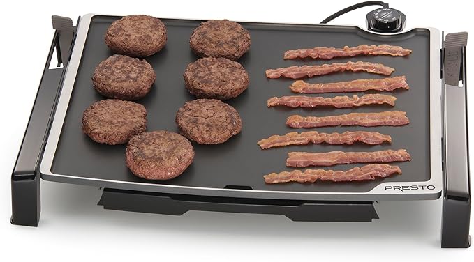Presto 07073 XL Tilt-N-fold Electric Griddle, Black