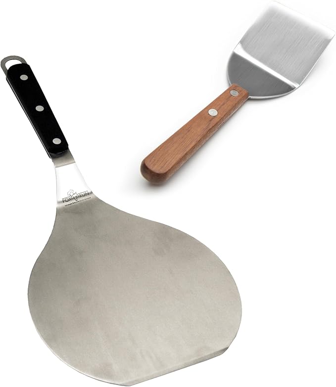 Fox Run Kitchen Spatula Set, Oversized Pancake Flipper, Cookie and Brownie Spatula