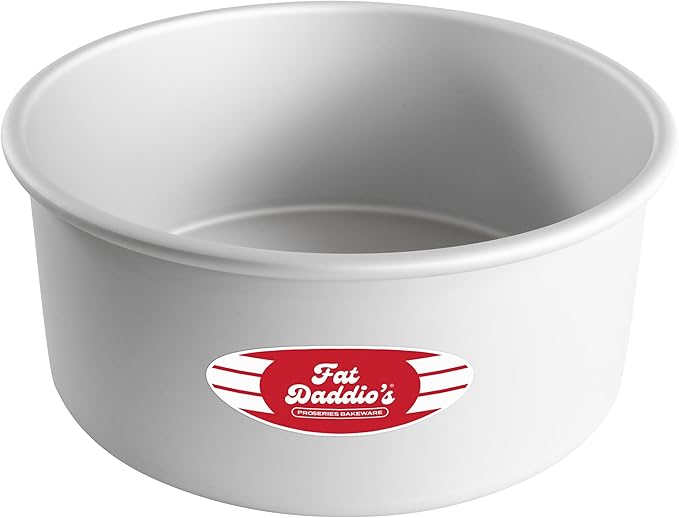 Fat Daddio's Anodized Aluminum Round Cake Pan, 9 x 4 Inch