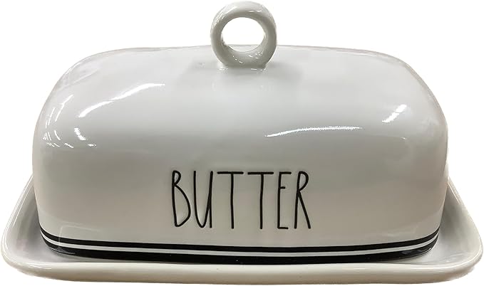 Rae Dunn BUTTER Dish - Ceramic