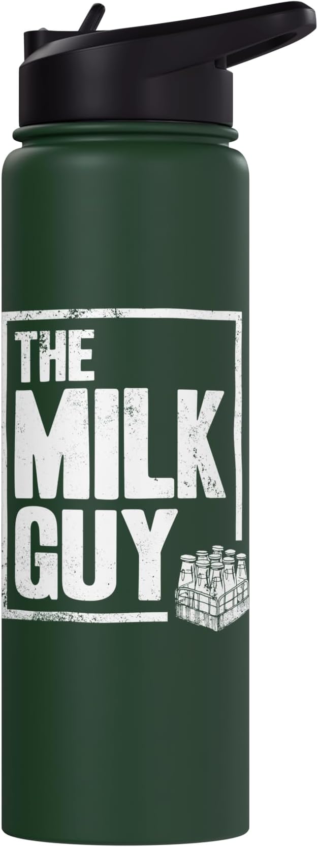 The Milk Guy Proud Milkman Dairy Farmer Life Stainless Steel Insulated Water Bottle