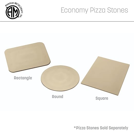 Pizza Baking Stone, 13" round, dishwasher safe, ceramic