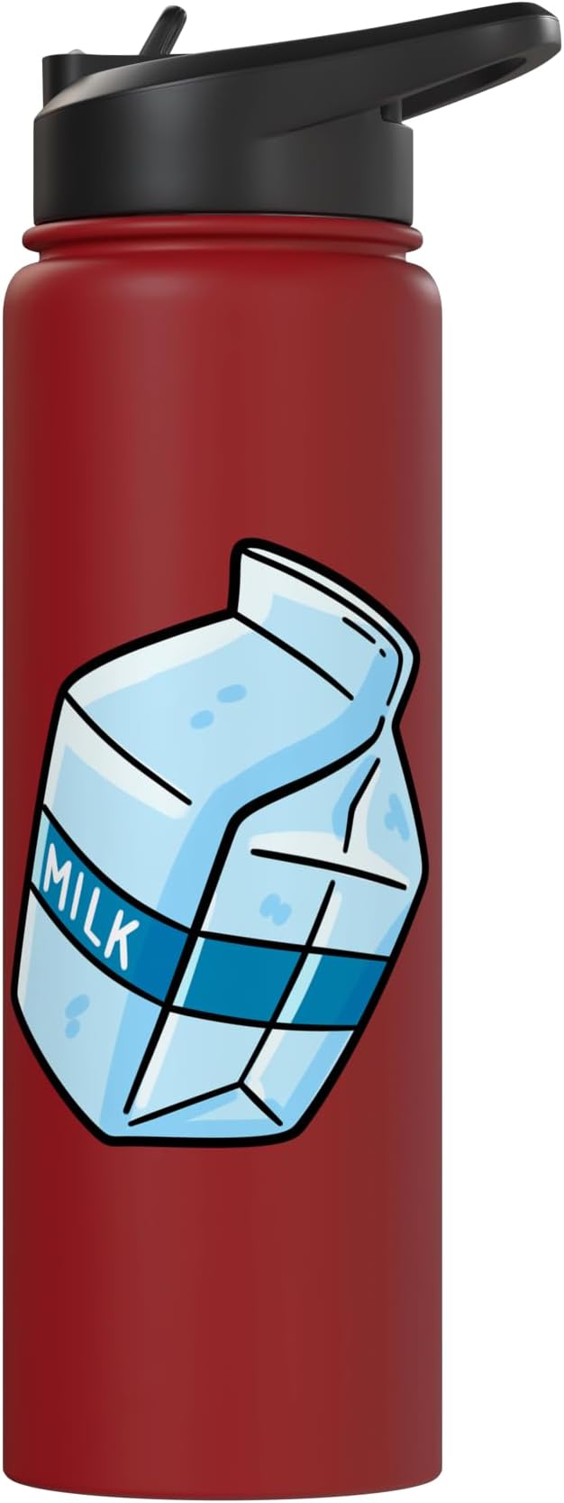 Milk Carton Dairy Lover Stainless Steel Insulated Water Bottle