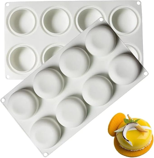 Stone Silicone Molds for Baking Mousse Cake,Fondant Silicone Molds for Baking Cakes, French Dessert for Pastry Chocolate Mold