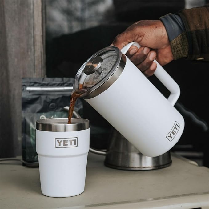 YETI Rambler 34 oz. French Press Coffee Maker, Sandstone Pink