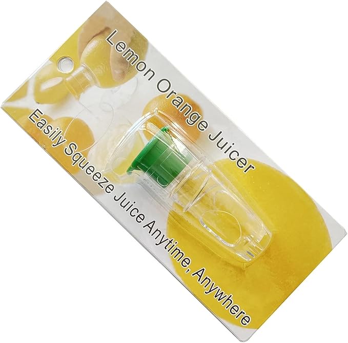 Manual Lemon Juicer Portable Mini Squeezer Citrus Reamer Hand Held Easy for Orange Limes(A)