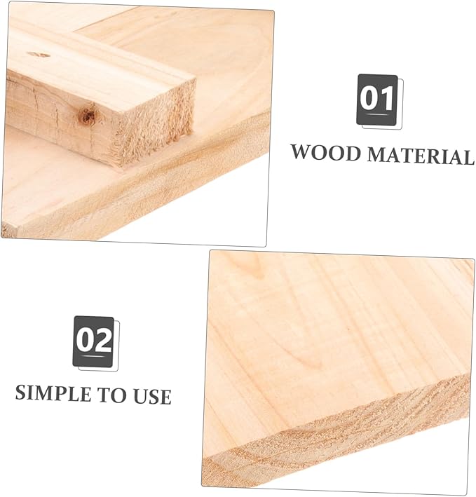 KICHOUSE Wooden Tofu Press Tofu Maker Wooden Cheese Making Molds Wood Press Board