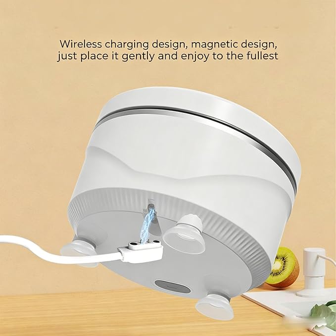 Fruit and Vegetable Washing Machine, Fruit Cleaner Device Waterproof Fruit and Vegetable Purifier Clean Produce with Titanium Electrolysis Purification for Home Kitchen