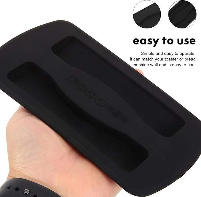 UPKOCH Bread Machine Dustproof Cover Universal Silicone Toaster Lid for 2-Slice Bread Makers Kitchen Appliance Accessory Easy Clean