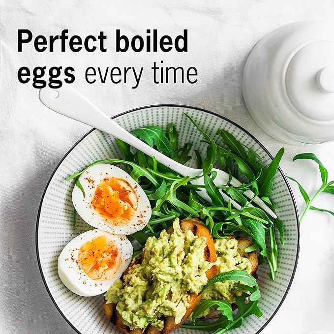 Mafia Beepegg – Egg Timer for Boiling Eggs – Musical Egg Cooker for Soft, Medium, Hard Boiled Eggs – Food Safe – Singing Floating Egg Timer – Egg Cooker for 3 Levels of Doneness - Brainstream