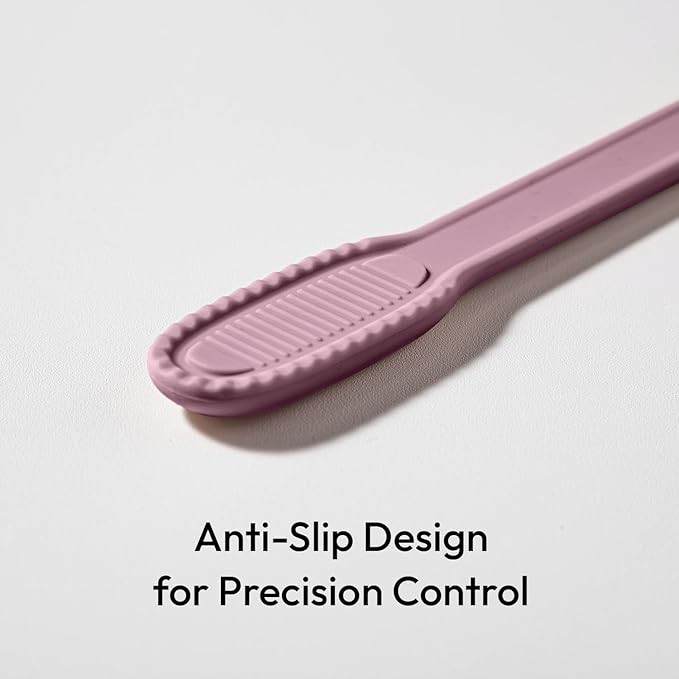 carrotez Silicone Cooking Kitchen Tongs, Anti-Slip,Non-Scratch Serving Tongs 9.25 Inches - Dark Pink