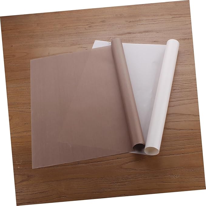 Unomor 3pcs Oven Mat Liner Non-stick Baking Paper Reusable High Temperature Liner Oil Paper for Cooking Bbq Oven Mat for Bottom