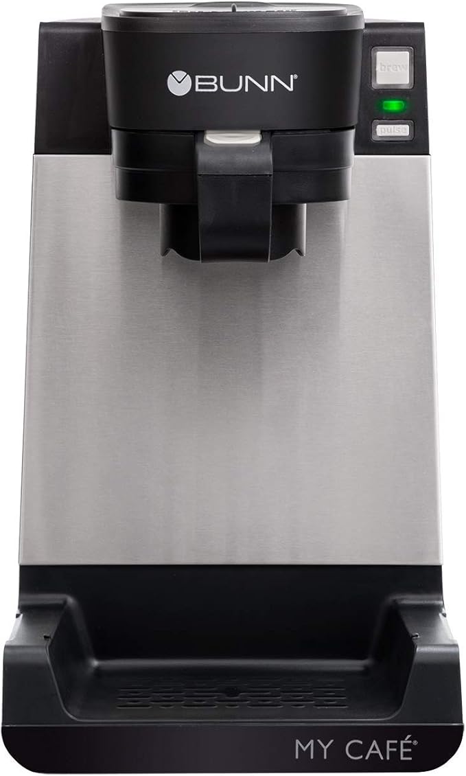 BUNN MCU My Cafe Single Cup Multi Use Coffee Brewer (Black/SST)