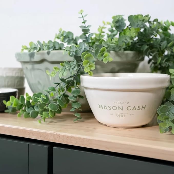 Mason Cash S12 (4.25 Qt) Mixing Bowl | Basil