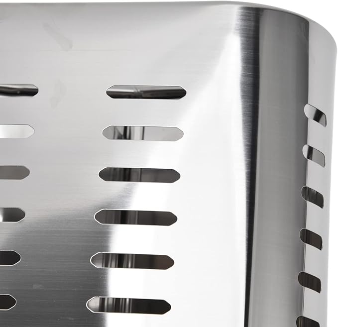 Fdit Household Wall Mount Utensil Drying Racks,Cooking Utensil Holder Flatware Hanging Organizer Drying Racks with Hollow Design for Spoons Knives Forks Chopsticks