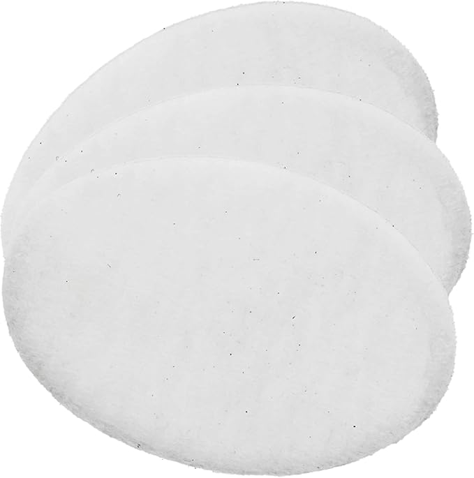 OVENTE 2 Liter Electric Deep Fryer FDM2201BR Charcoal and Oil Vapor Replacement Filter Set Pack of 3, White and Black ACPFDM2203
