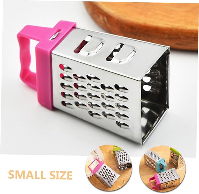 PRETYZOOM 18pcs Stainless Cheese Grater Fine Grater Slicer Vegetable Slicer Easy Peel