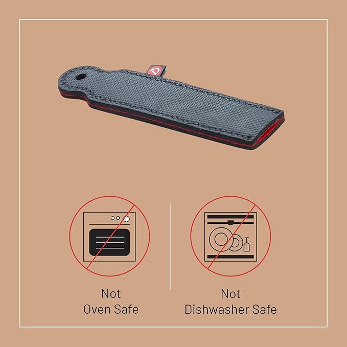 de Buyer Protective Sleeve for Pan Handle - Heat-Resistant Neoprene - Comfortable Grip