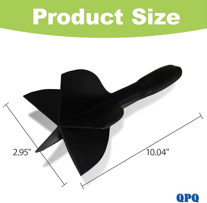 QPQ Good Grips Scoop And Avocado Masher Tool, Guacamole Masher- Slicing & Smashing, Ergonomic Non-Slip Handle, Perfect for Guacamole, Soft Fruits & Vegetables (Black)