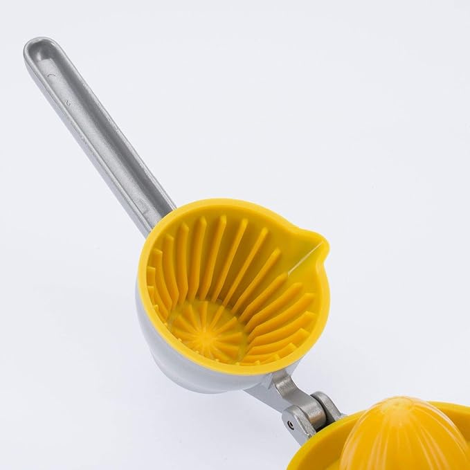 Westmark Limona - Fruit Squeezer, Heavy Duty Citrus Press, Manual Juicer for Lemon, Lime, Orange & Other Fruits with Aluminum Hand Press, Hand Held Fruit Juicer with Ergonomic Lever Design