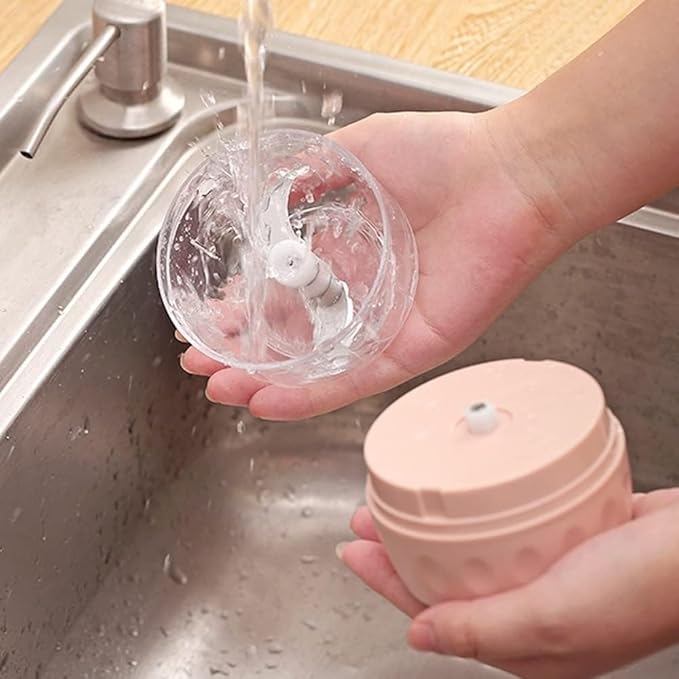 Mini Portable Electric Chopper for Garlic Onion, 100ML Electric Garlic Chopper Food Chopper, USB Rechargeable Vegetable Chopper Garlic Mincer Small Food Processor for Veggie Meat (Gray : Pink)