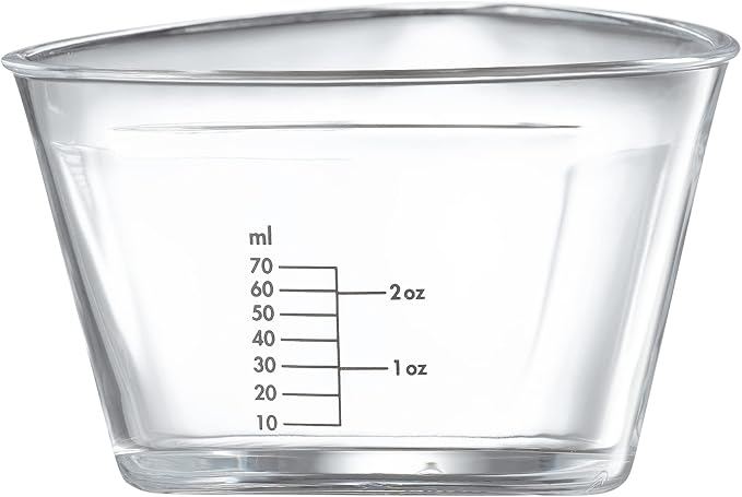 Küchenprofi 1367001000 Plastic Lemon Squeezer with Measuring Scale up to 70 ml and Pourer, Manual Juicer/Citrus Juicer/Lime Juicer for Lemons and Citrus Fruits, Black