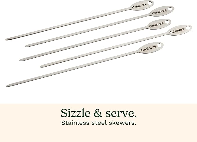 Cuisinart Deluxe Grill Tool Set, 20-Piece Grill Set, BBQ Accessories with Aluminum Case, Stainless Steel Grilling Accessories, Grilling Gifts for Men, for Dad Husband (Pack of 4)