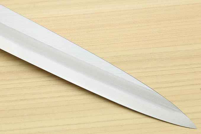 Yoshihiro Shiroko High Carbon Steel Kasumi Yanagi Rosewood Handle Sushi Sashimi Chef Knife (11.8'' (300mm))
