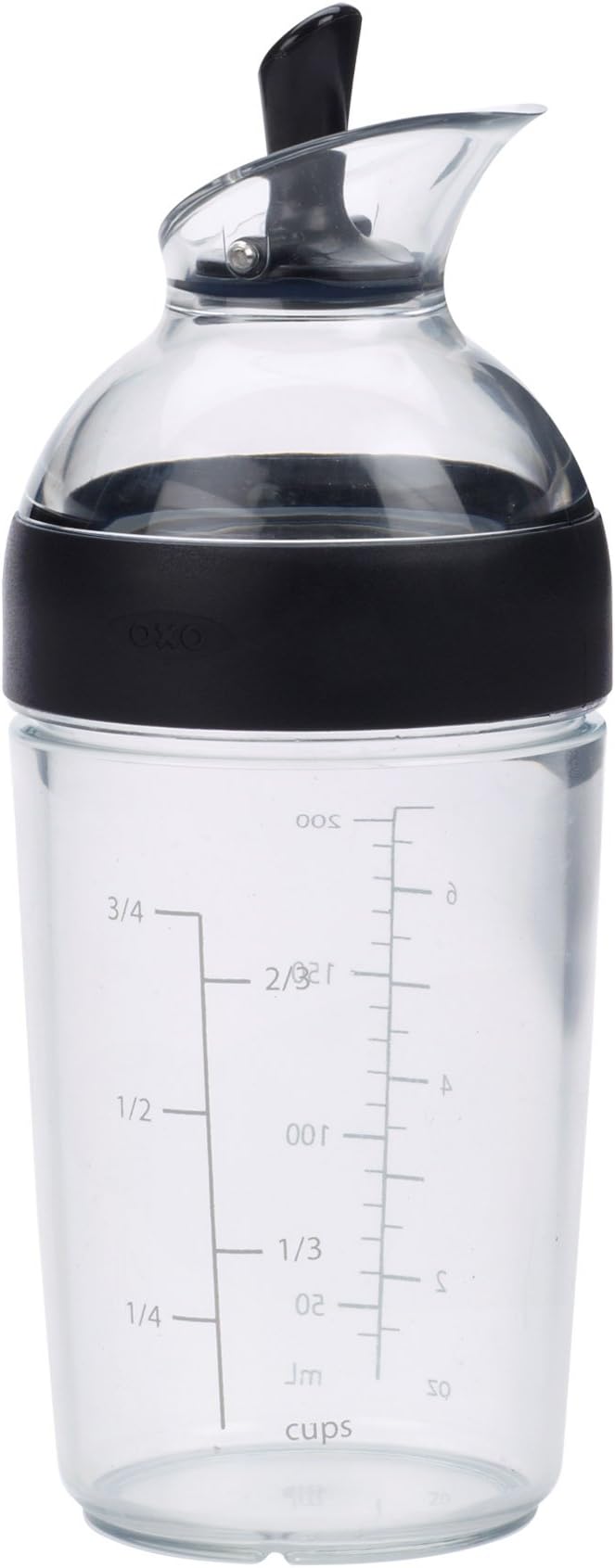 OXO Good Grips Little Salad Dressing Shaker + OXO Good Grips Salad Dressing Shaker Clear Large