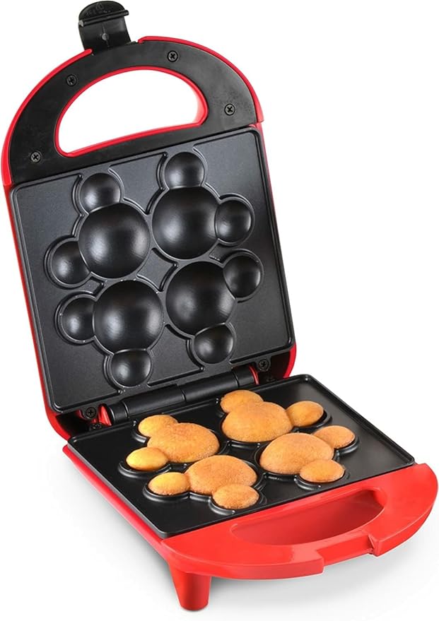Disney DCM-8 Mickey Cake Pop Maker, Mini, Red