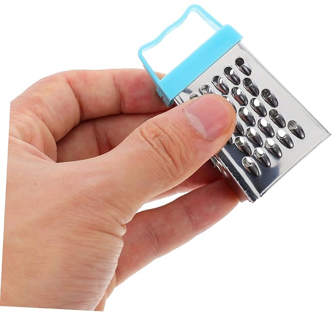 PRETYZOOM 6pcs Grater Stainless Steel Garlic Tool Mini Slicer Vegetable Grater Multi-use Strong Comfortable to Hold