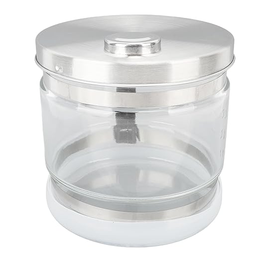 Distilled Water Machine Bottle, Leakproof Distilled Water Collection Bottle 4L Water Container for Distiller Glass Pot Distilled Water Bottle with Cover Handle for Home